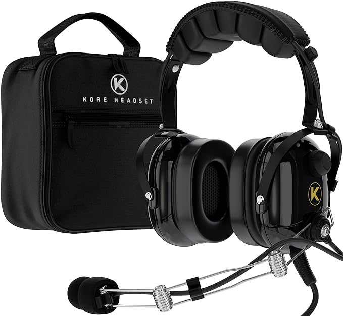 KORE AVIATION P1 General Aviation Headset for Pilots