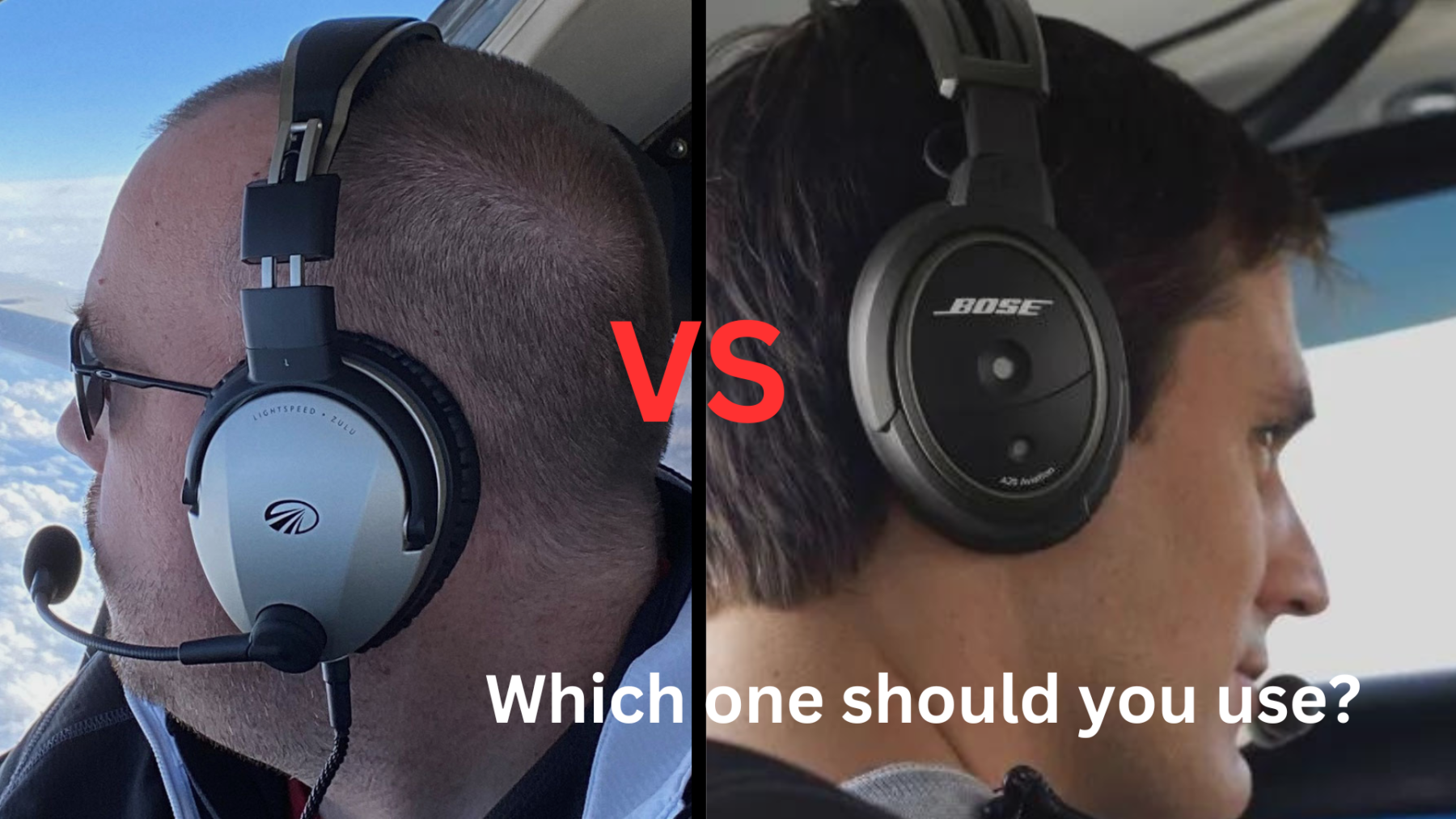Lightspeed Zulu 3 vs Bose A20 – Which Headsets Are Better?