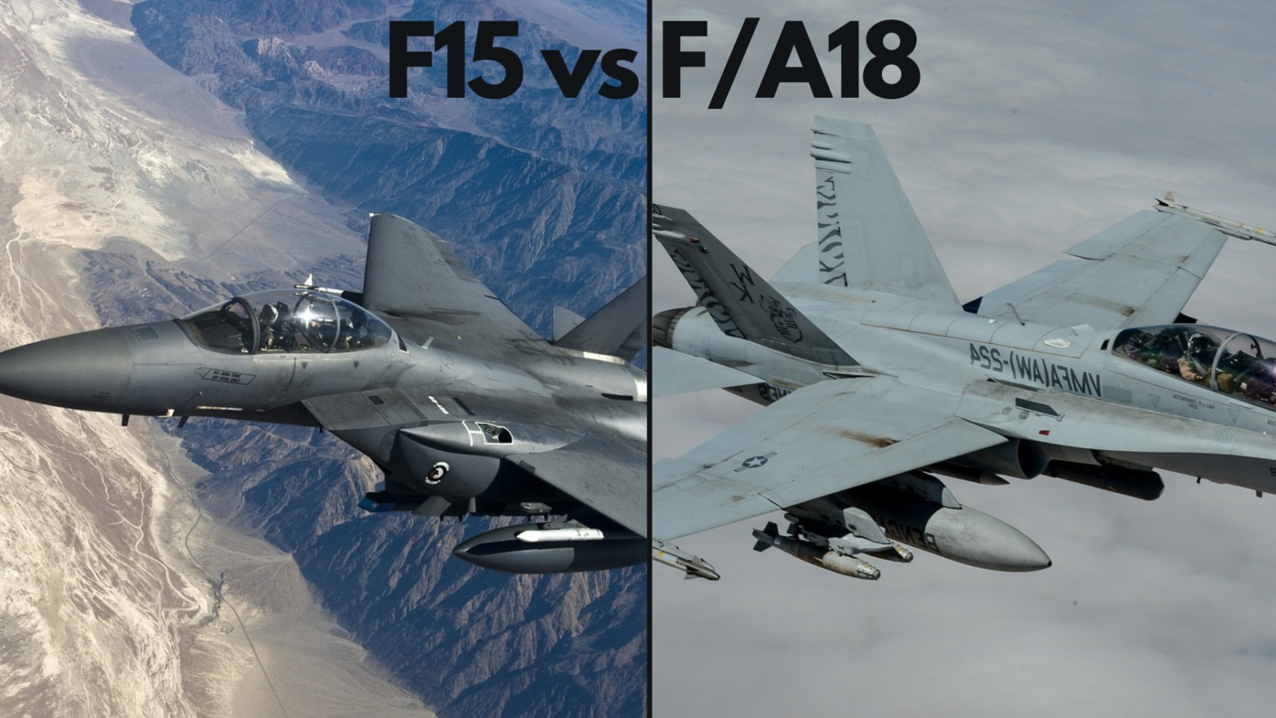 FA vs F/A18